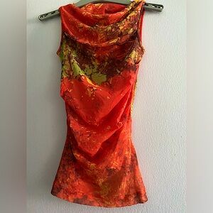 PLEIN SUD JEANS MESH TOP, size S/M